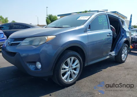 2013 Toyota Rav4 Limited из США, поврежденный, VIN 2T3YFREV5DW020014